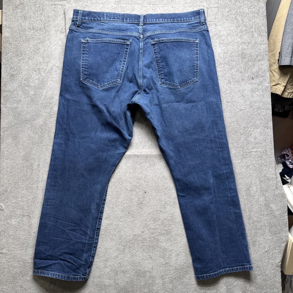 Imogene + Willie Selvedge Mens Jeans Barton Slim 42‎ (Fits 38x26) Blue Straight - Picture 7 of 12